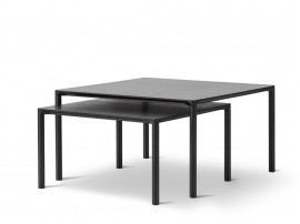 Piloti square coffe table. 4 dimensions, 3 finishes, 2 heights