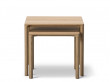 Piloti square coffe table. 4 dimensions, 3 finishes, 2 heights