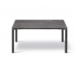 Piloti stone square coffe table 75 x 75 cm