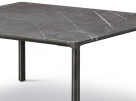 Piloti stone square coffe table 75 x 75 cm