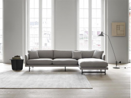 Canapé scandinave modèle Calmo Méridienne, 250 cm ou 295 cm