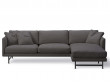 Canapé scandinave modèle Calmo Méridienne, 250 cm ou 295 cm