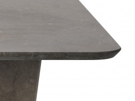 Plateau coffe table in Limestone. 140x140 cm