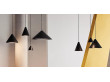 Sandinavian pendant lights model Keglen, 4 dimensions / Black