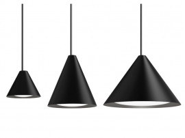 Sandinavian pendant lights model Keglen, 4 dimensions / Black