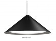 Sandinavian pendant lights model Keglen, 4 dimensions / Black