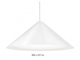 Sandinavian pendant lights model Keglen, 4 dimensions / Black