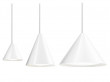 Sandinavian pendant lights model Keglen, 4 dimensions / Black