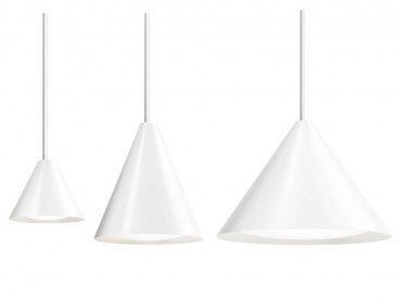 Sandinavian pendant lights model Keglen, 4 dimensions./ Black