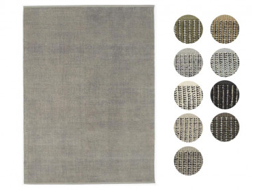 Mid-Century  modern scandinavian rug Kanon Pattern Plow. Custom size. 9 colors
