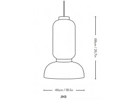 Pendant lamp Formakami JH3