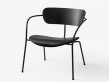 Fauteuil scandinave Pavilion AV6 assise tapissée