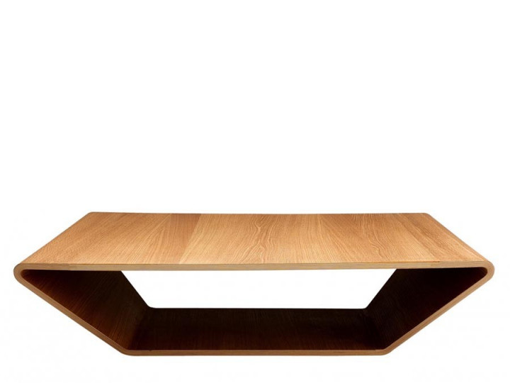 Table basse scandinave Brasilia 120x120 cm