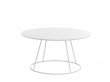 Breeze coffee table with flat top Ø 80 cm