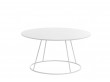 Table basse scandinave Breeze Fla t Ø80cm