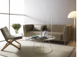 Breeze coffee table with flat top Ø 80 cm