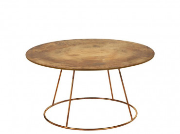 Breeze coffee table copper Ø 80 cm