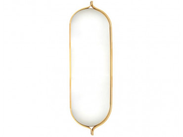 Miroir scandinave Comma Oval