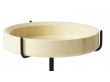 Table d'appoint ou jardiniere scandinave Drum Wood. 3 finitions. 