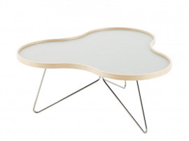 Flower coffee table White. 3 sizes