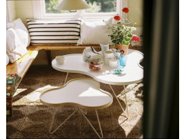 Flower coffee table White. 3 sizes