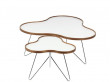 Flower coffee table White. 3 sizes