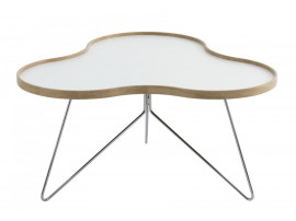 Flower coffee table White. 3 sizes