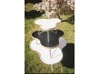 Table basse scandinave Flower Mono blanc ou noir, 3 Tailles