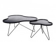 Flower Mono coffee table Black or White. 3 sizes