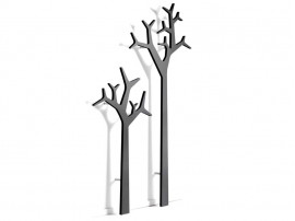 Porte-manteau mural scandinave Tree, 2 tailles