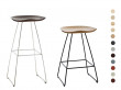 Tabouret de bar scandinave Kaz 65cm ou 80cm