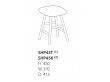 Shell 45T stool