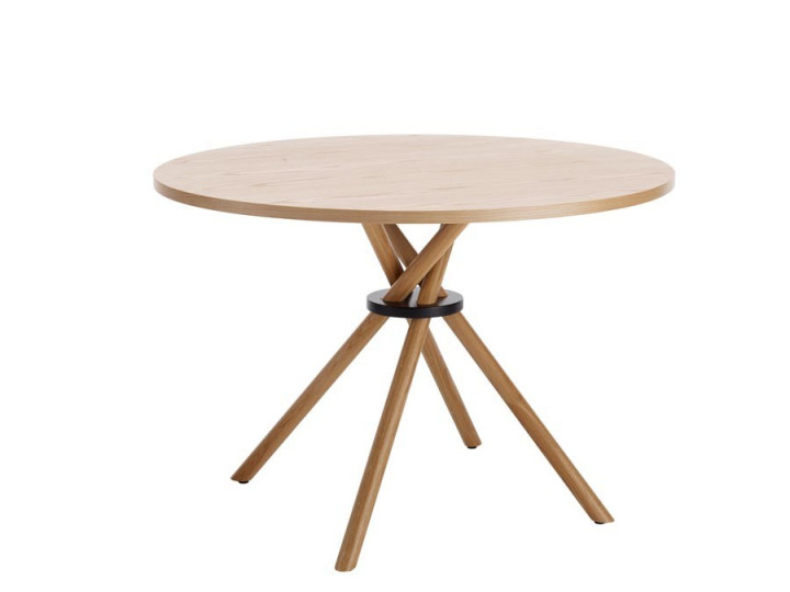 Bouquet round dining table. 3 dimensions