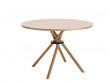 Bouquet round dining table. 3 dimensions