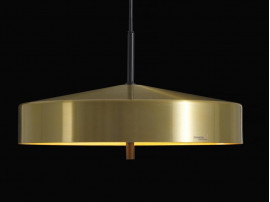 Cymbal Pendant Lamp brass