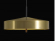 Cymbal Pendant Lamp brass