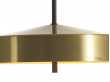 Cymbal Pendant Lamp brass
