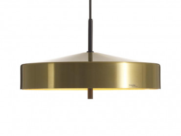 Cymbal Pendant Lamp brass