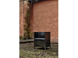 Fauteuil scandinave Theselius Noir