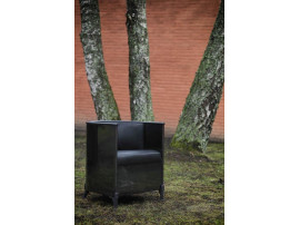 Fauteuil scandinave Theselius Noir