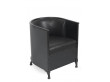 Fauteuil scandinave Theselius Noir