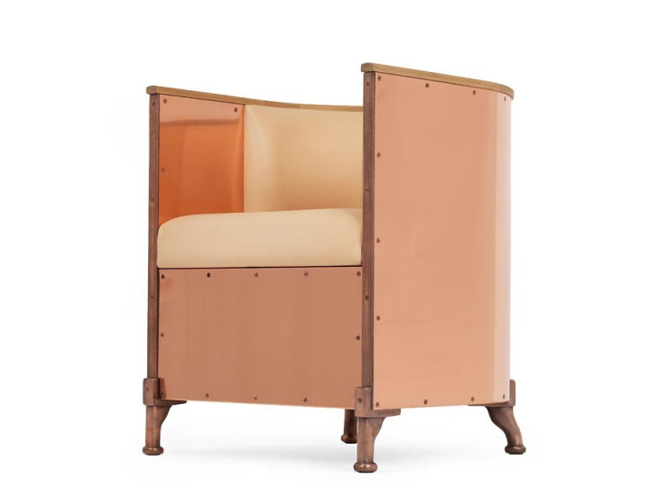 Fauteuil scandinave Rose 