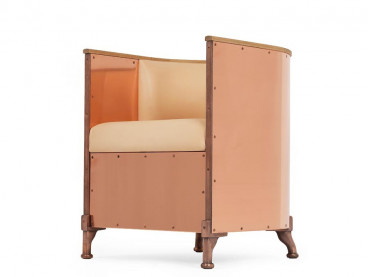 Fauteuil scandinave Rose 