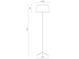 Can floor lamp