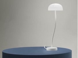Lampe de table scandinave Curve Glass. 6 tailles