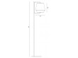 Element floor lamp, 3 colors