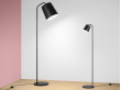 Hide Large floor lamp