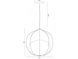 Suspension scandinave Hoop