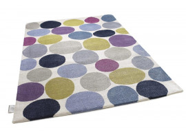 Tapis scandinave sur mesure, noué à la main, modèle Pebbles