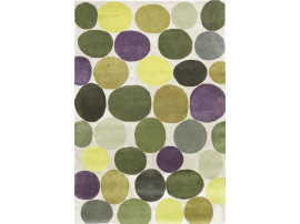 Tapis scandinave sur mesure, noué à la main, modèle Pebbles